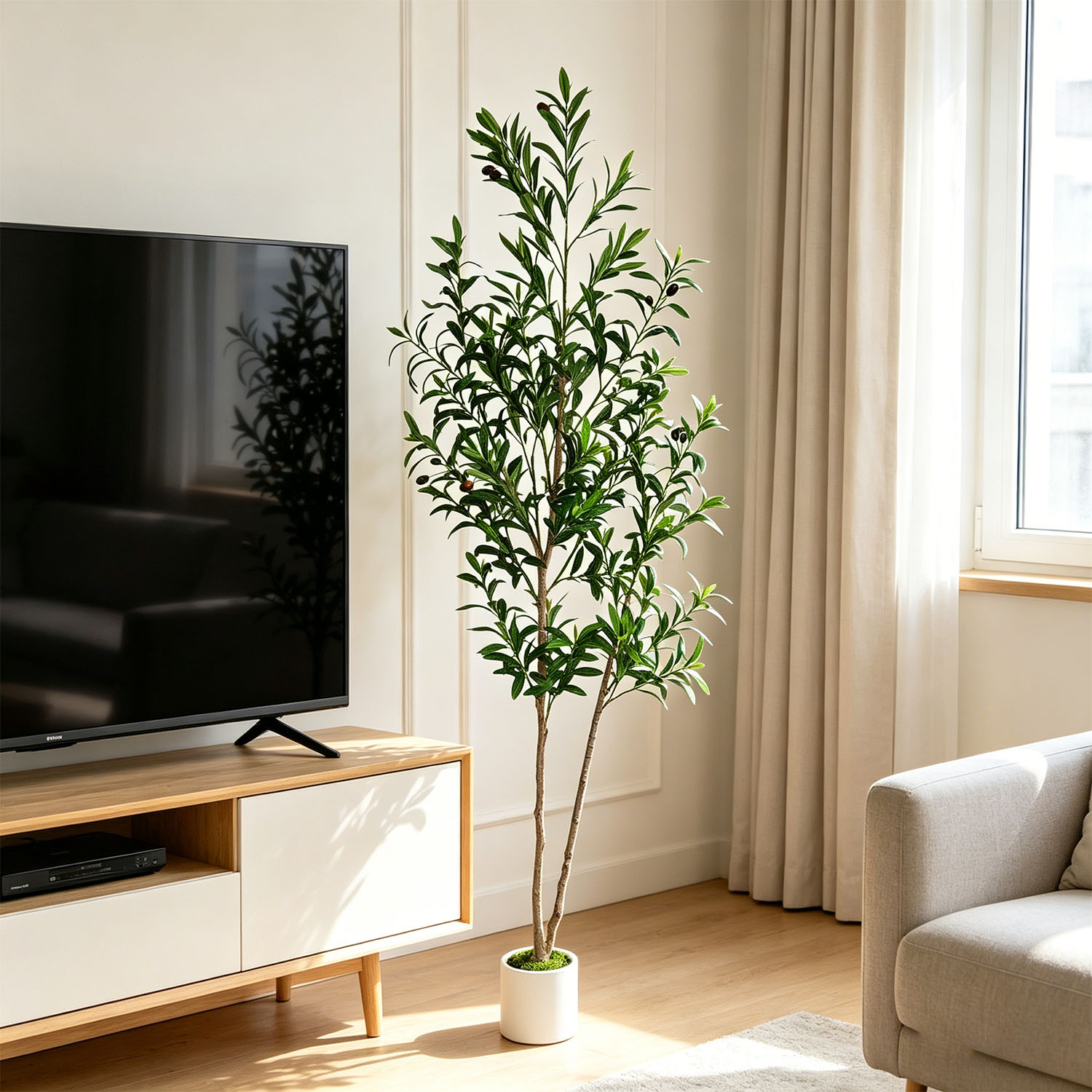 145Cm-175Cm/5.7Ft Artificial O - Dracaena Marginata avaliação e preço