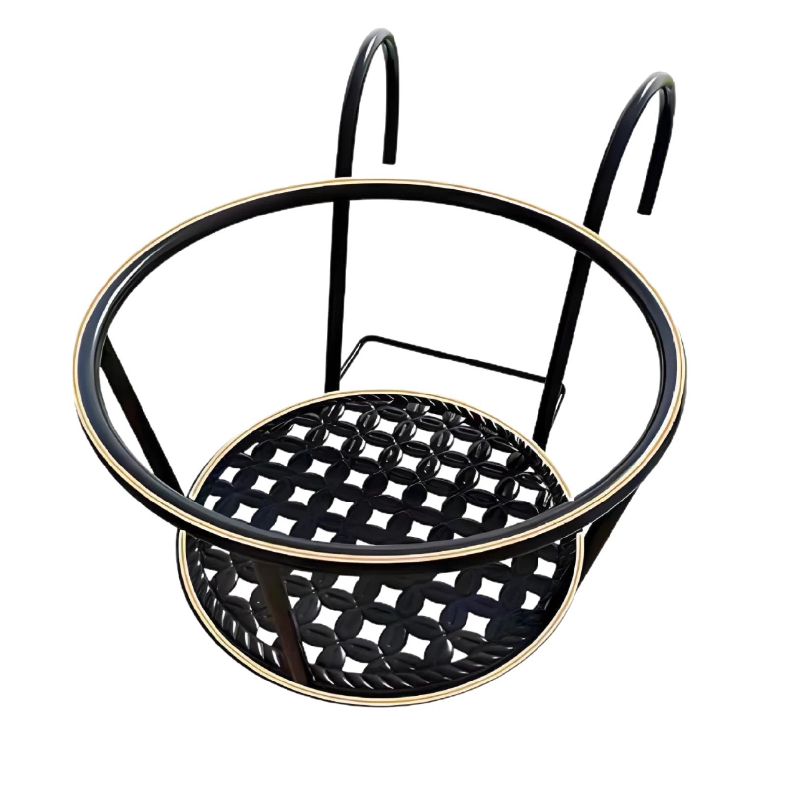 Wrought Iron Balcony Hanging F - Spider Plant Hanging avaliação e preço