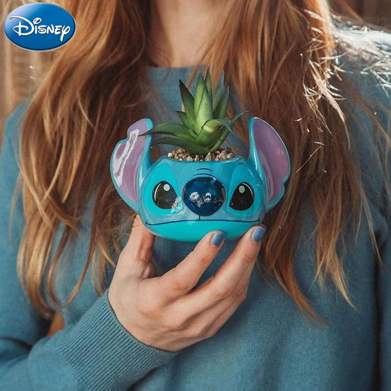 Disney Stitch Decorations Cute - Echeveria Succulent avaliação e preço