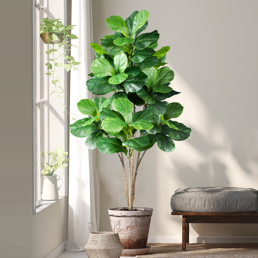 70-135cm Large Artificial Fidd - Ficus Lyrata Tree avaliação e preço