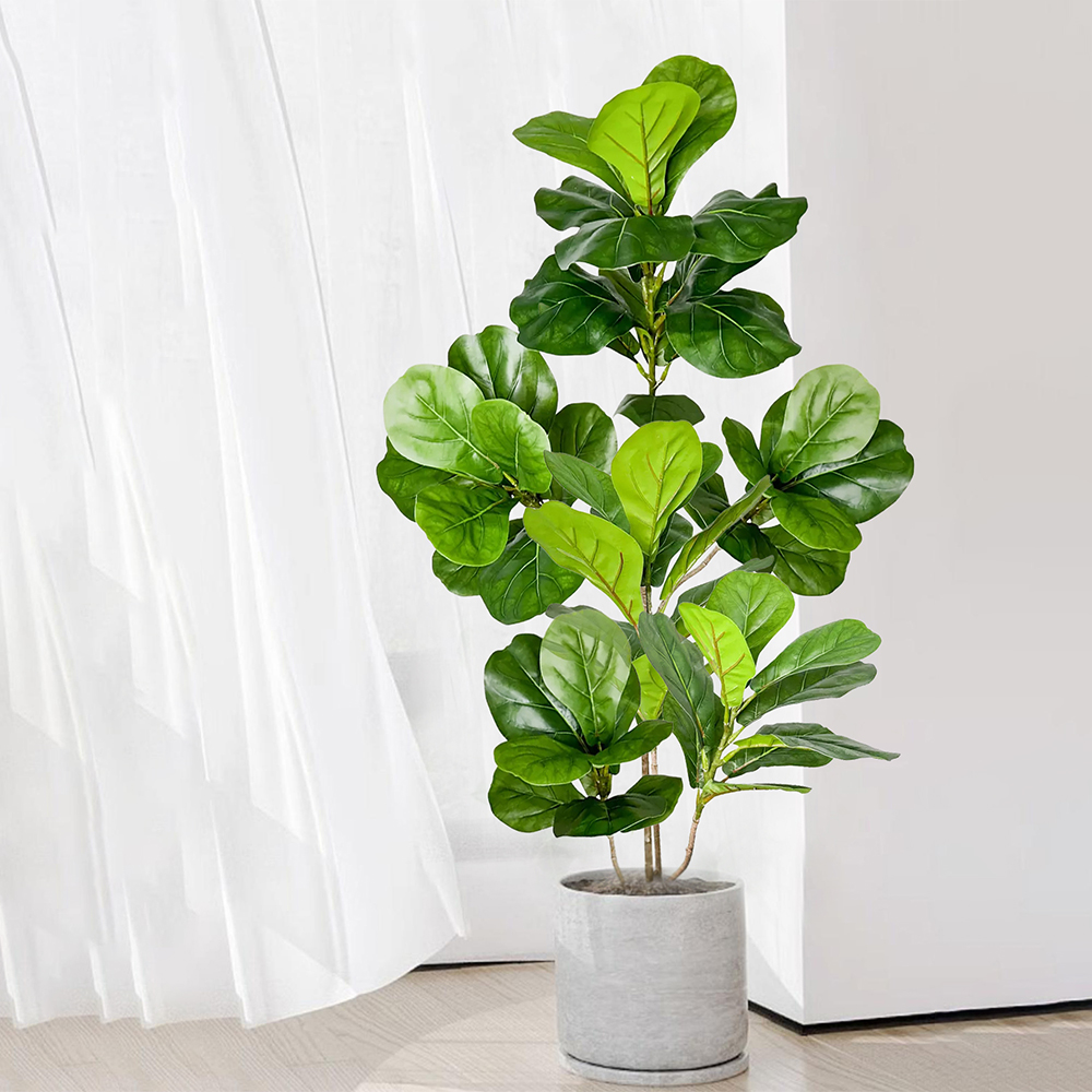 70-135cm Large Artificial Fidd - Ficus Lyrata Tree avaliação e preço