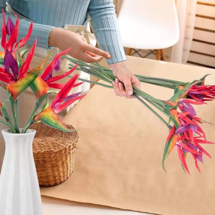 12 Pcs Bird of Paradise Artifi - Bird Paradise Strelitzia avaliação e preço