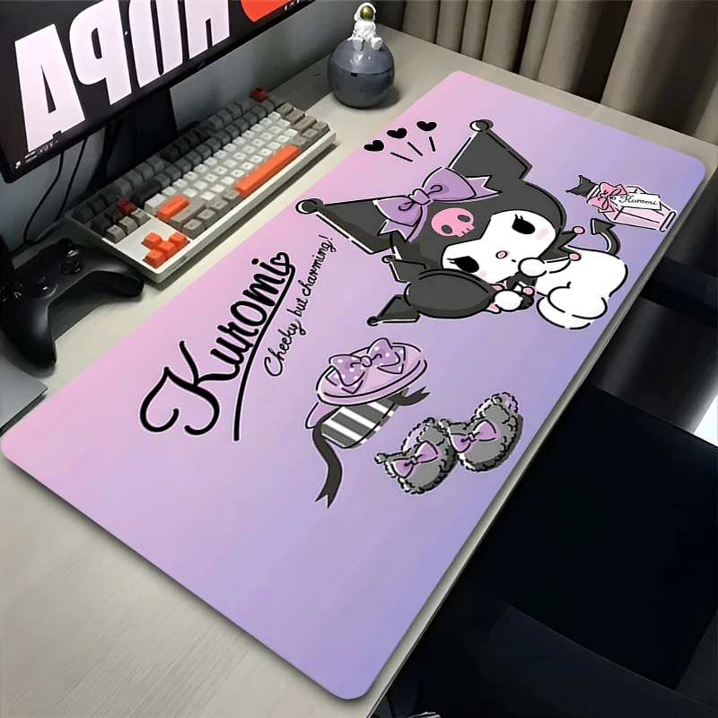 Office Computer Desk Mat Kurom - Tradescantia Purple avaliação e preço