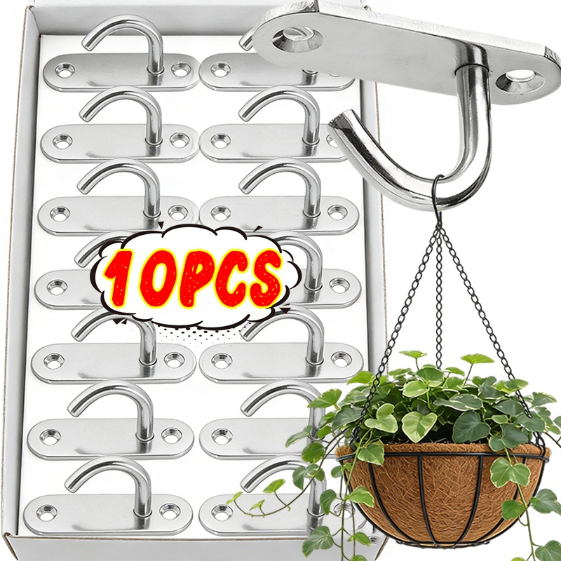 10/1pcs Heavy Duty J Hooks Sta - Spider Plant Hanging avaliação e preço