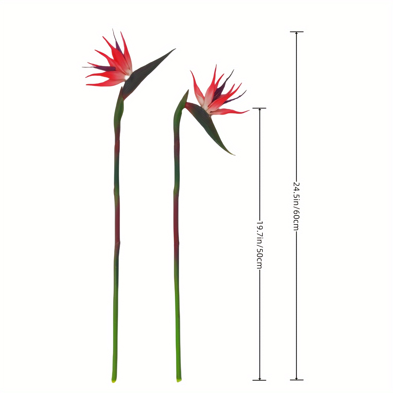 3pcs Artificial Bird Of Paradi - Bird Paradise Strelitzia avaliação e preço