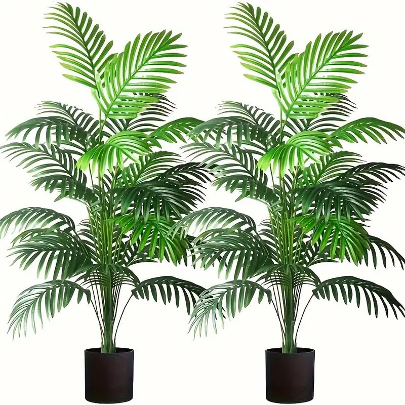 24 Leaves Areca Palm Artificia - Dracaena Marginata avaliação e preço