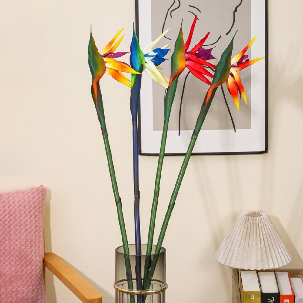 Long Stem Artificial Bird of P - Bird Paradise Strelitzia avaliação e preço