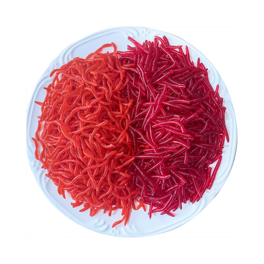 100pcs/Bottle Realistic Tackle - Aglaonema Red avaliação e preço