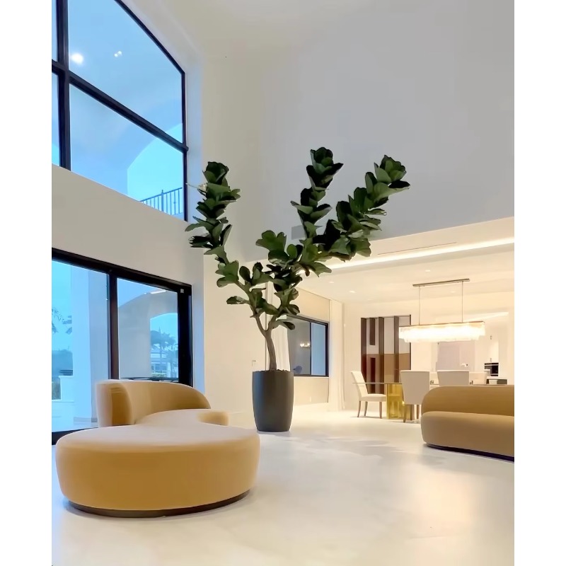 Artificial Plants Indoor Potte - Ficus Lyrata Tree avaliação e preço