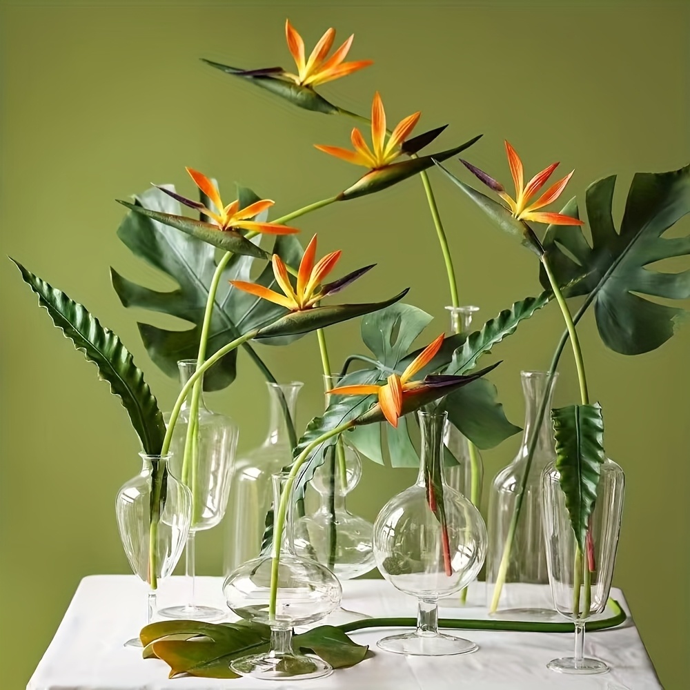 Artificial Flowers Bird of Par - Bird Paradise Strelitzia avaliação e preço