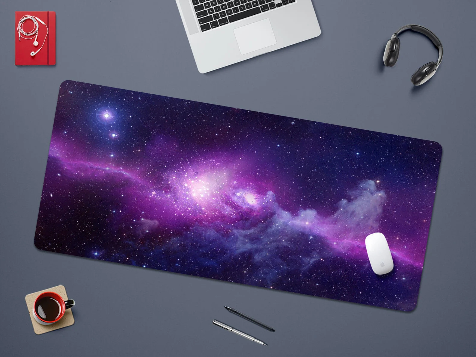 Purple Universe Mouse Pad Xl D - Tradescantia Purple avaliação e preço