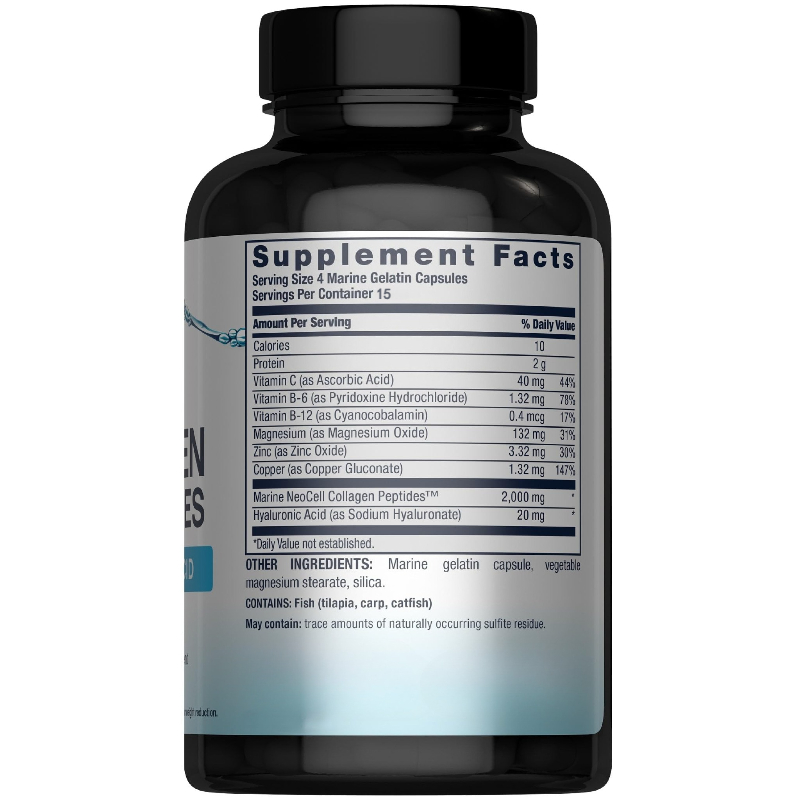 Marine Collagen Capsules with  - Aloe Vera Pot avaliação e preço