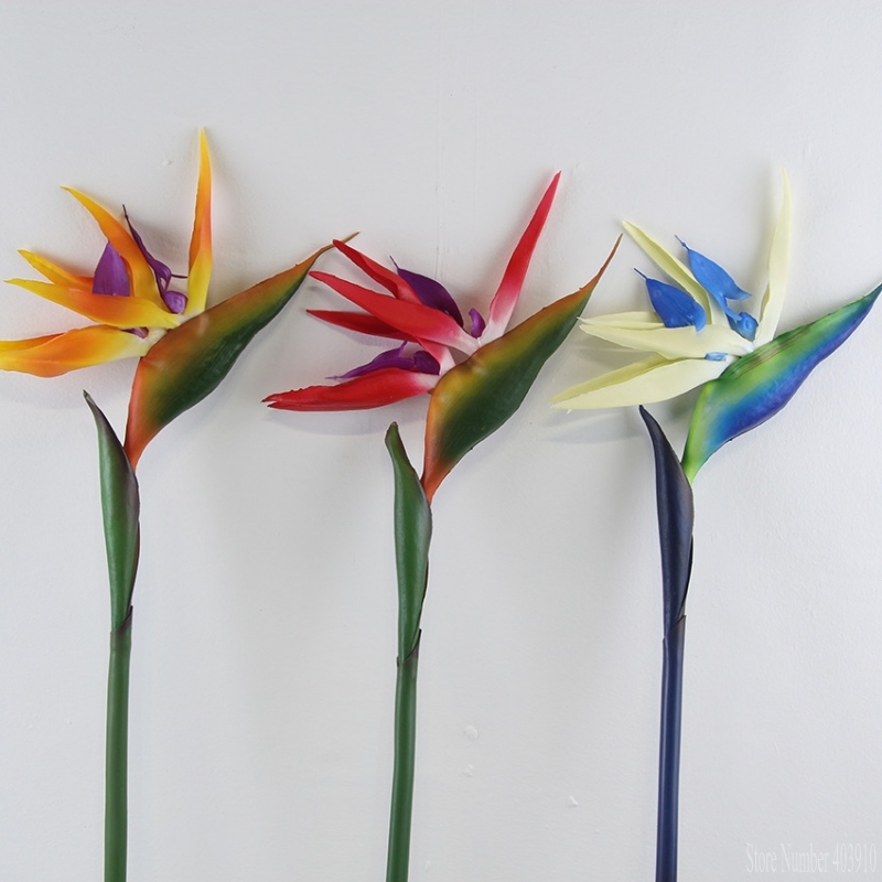 90CM silicone paradise bird st - Bird Paradise Strelitzia avaliação e preço