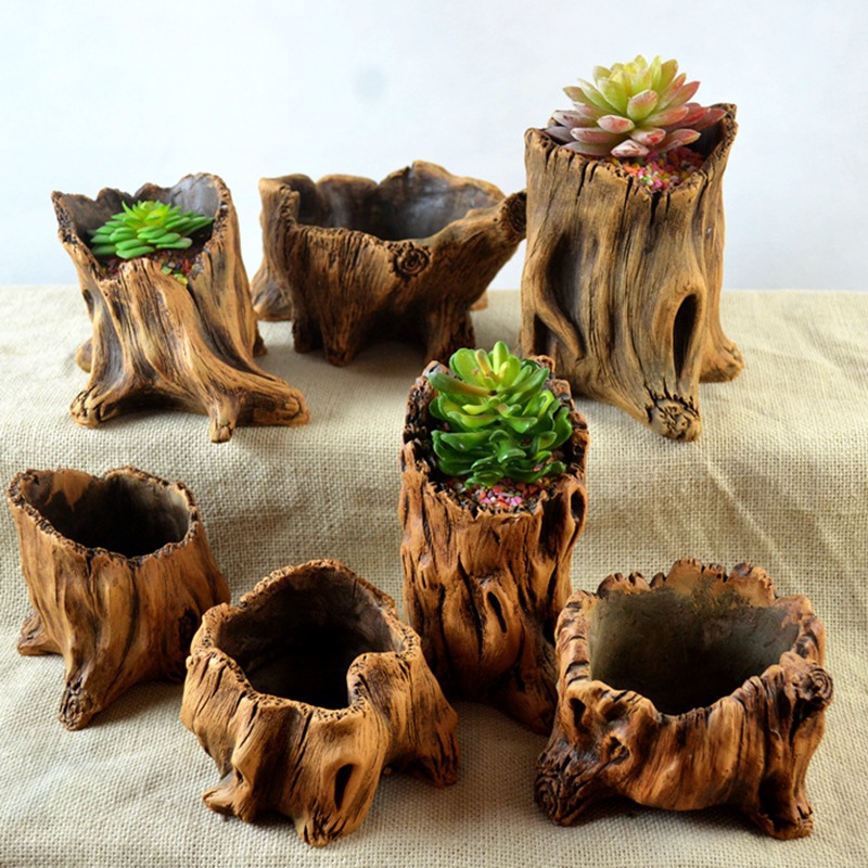Imitation Wooden Stakes Tree R - Echeveria Succulent avaliação e preço