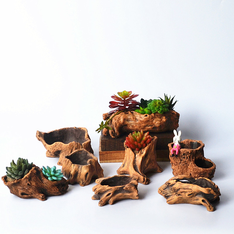 Imitation Wooden Stakes Tree R - Echeveria Succulent avaliação e preço
