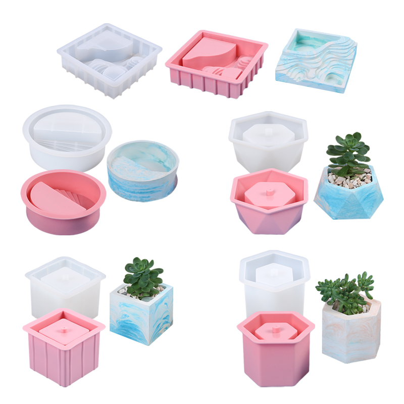 Succulent Flowerpot Silicone M - Echeveria Succulent avaliação e preço