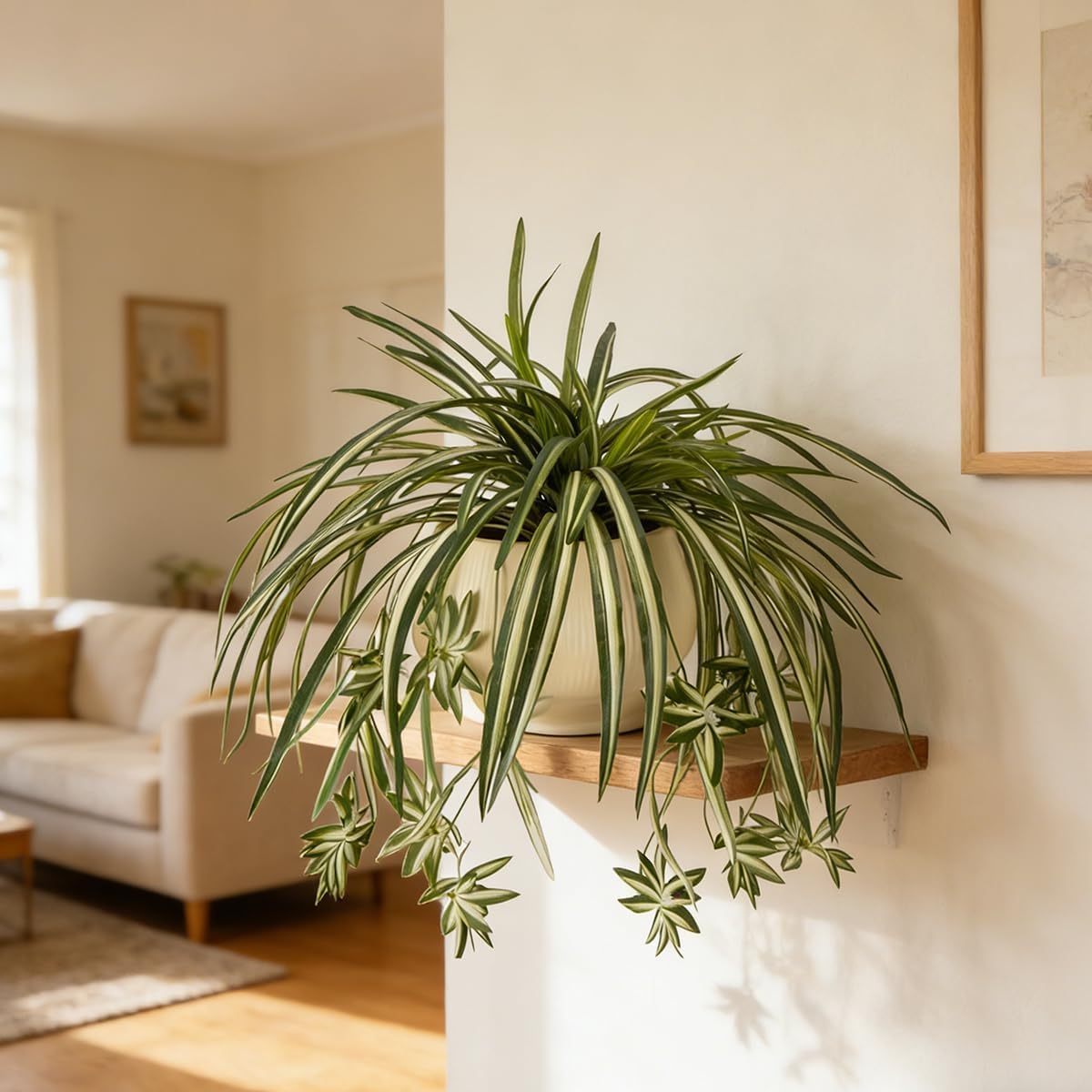 4PCS Artificial Hanging Spider - Spider Plant Hanging avaliação e preço