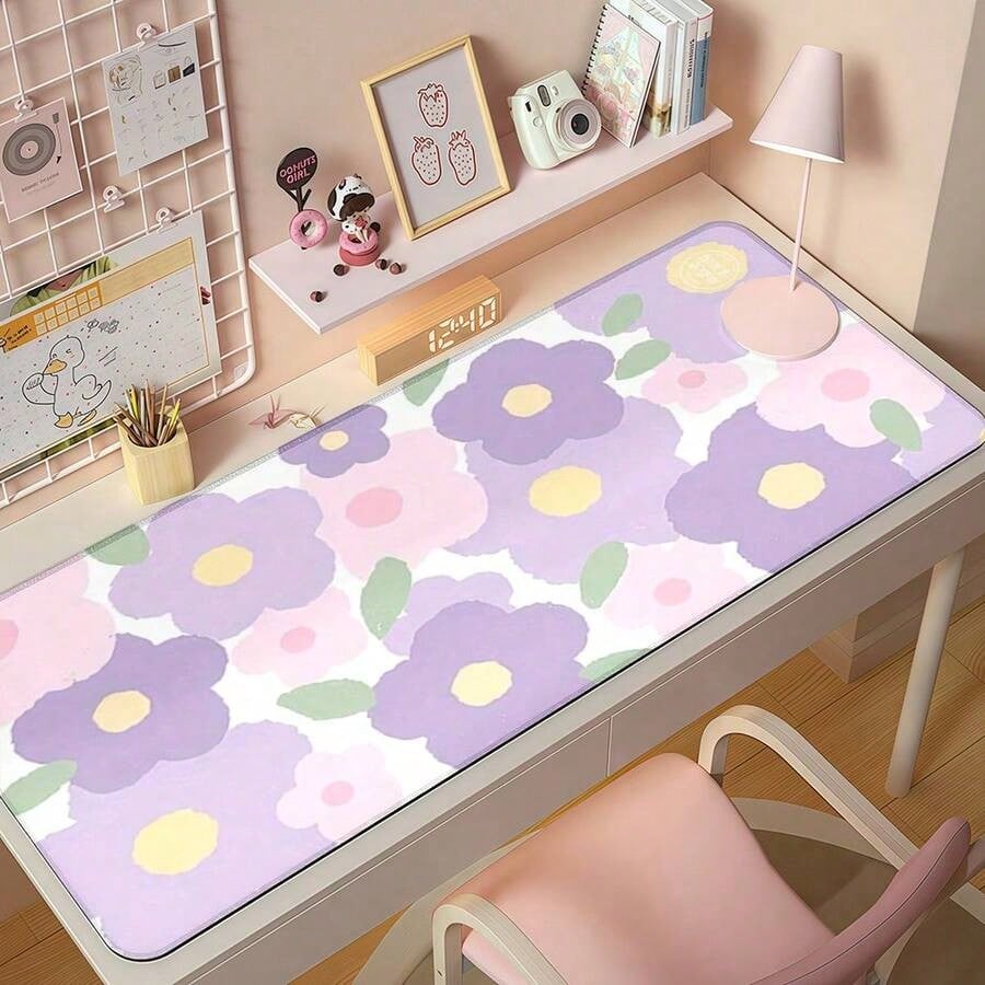 Purple Flower Mouse Pad - Larg - Tradescantia Purple avaliação e preço
