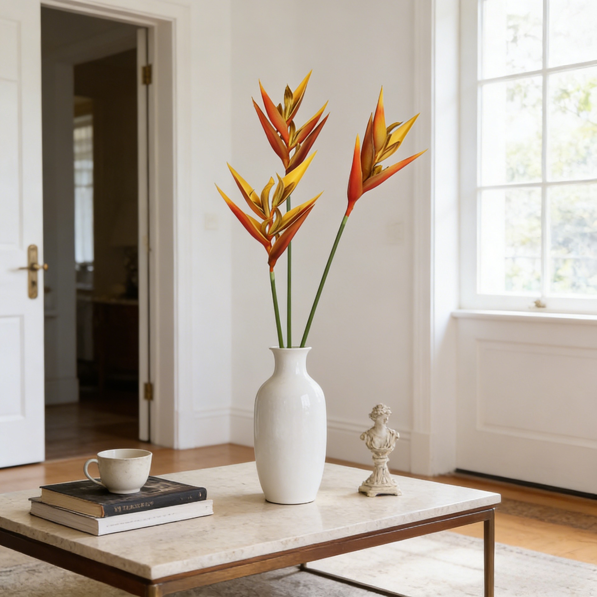 36.6 Inch Artificial Bird of P - Bird Paradise Strelitzia avaliação e preço