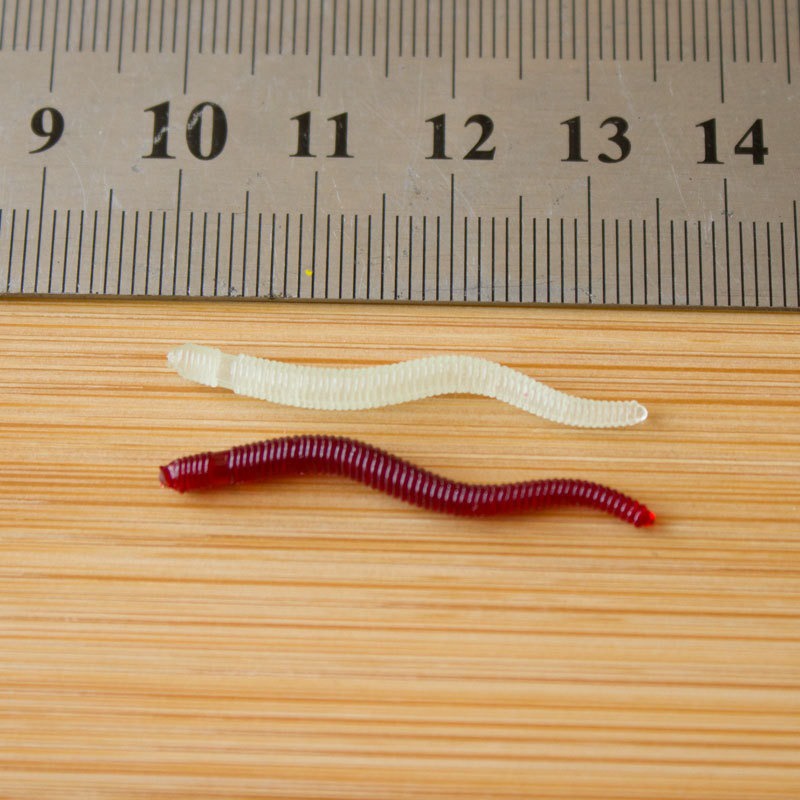 50Pcs Fishing Lures Lifelike F - Aglaonema Red avaliação e preço