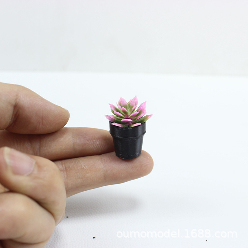Mini Simulated Plants Cactus S - Echeveria Succulent avaliação e preço