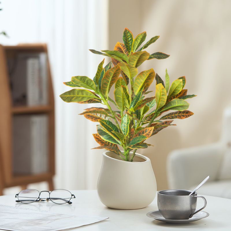 24-41cm Artificial Plants Fake - Ficus Lyrata Tree avaliação e preço