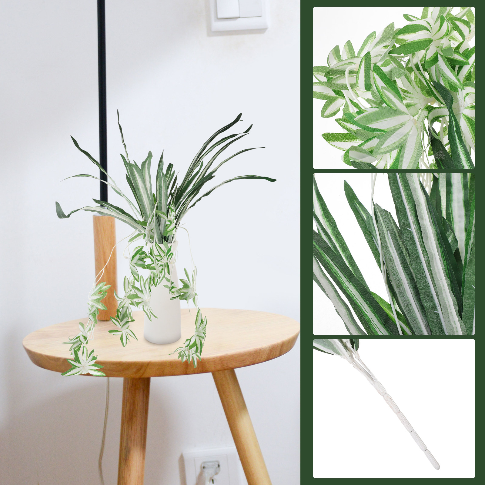 Artificial Hanging Spider Plan - Spider Plant Hanging avaliação e preço