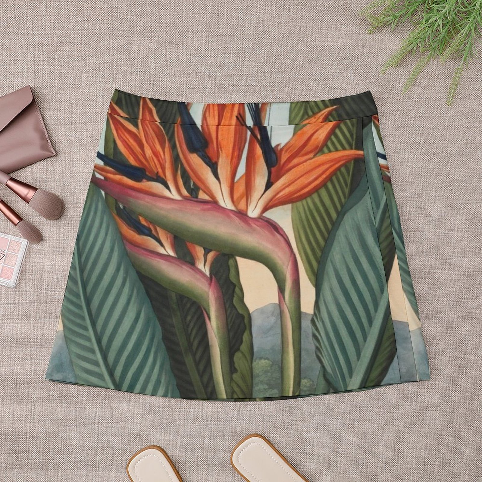 Botanical illustration: Bird o - Bird Paradise Strelitzia avaliação e preço