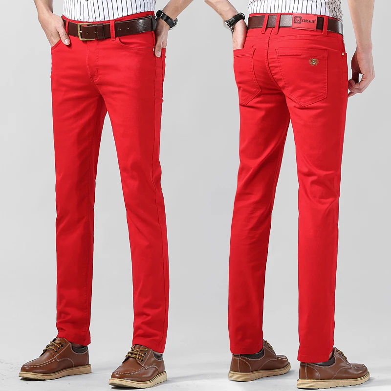Men's Colorful Denim Stretch S - Aglaonema Red avaliação e preço