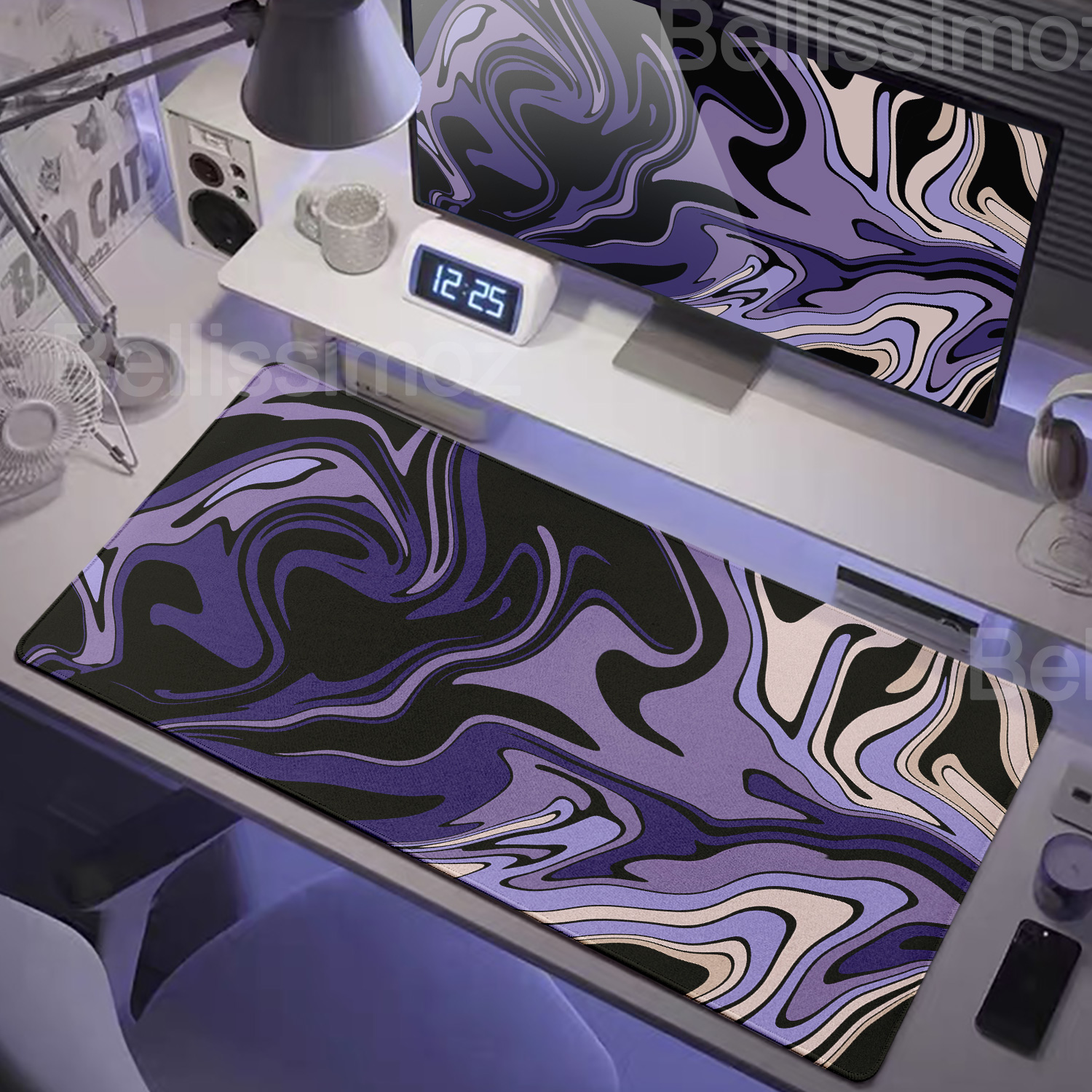 Strata Liquid Mousepad Large G - Tradescantia Purple avaliação e preço