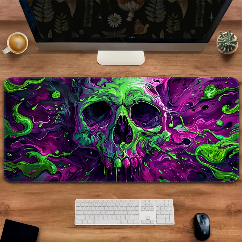 Green and Purple Skull Gaming  - Tradescantia Purple avaliação e preço