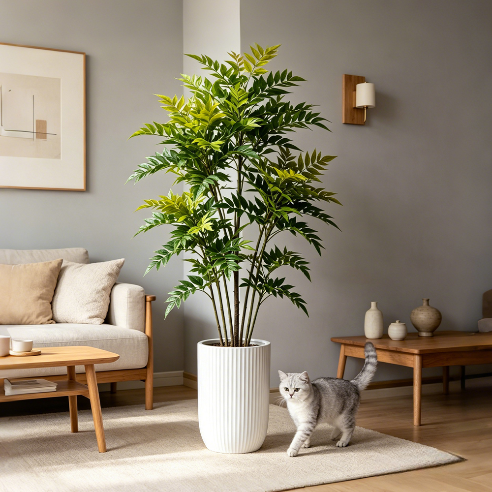 73-135cm Artificial Nandina Pl - Dracaena Marginata avaliação e preço