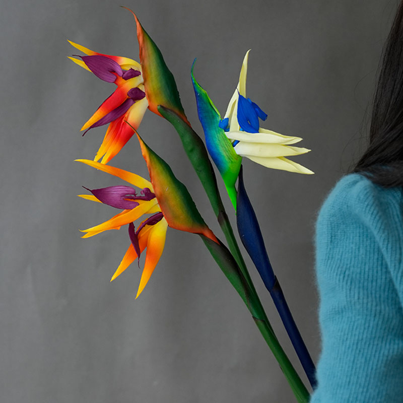 1PC Artificial Heaven Bird Flo - Bird Paradise Strelitzia avaliação e preço