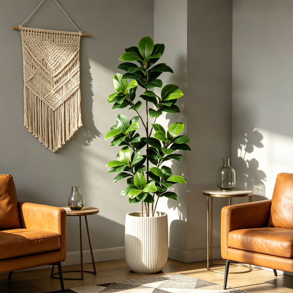 74-140cm Large Artificial Bany - Ficus Lyrata Tree avaliação e preço