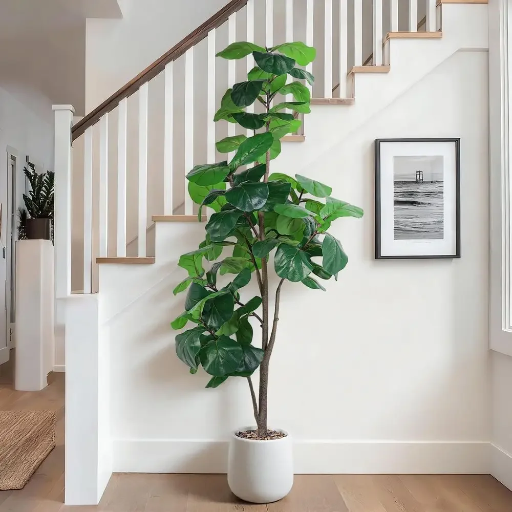 Artificial Large Ficus Lyrata  - Ficus Lyrata Tree avaliação e preço