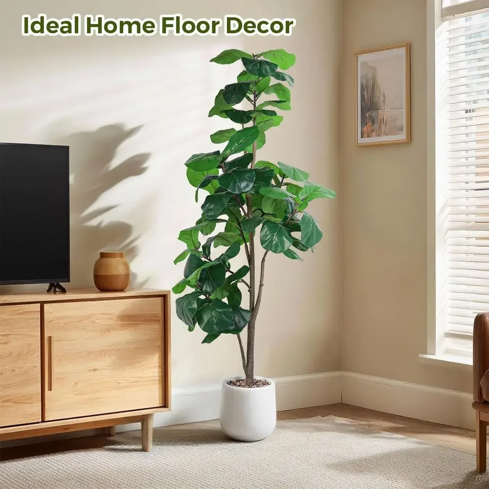 Artificial Large Ficus Lyrata  - Ficus Lyrata Tree avaliação e preço