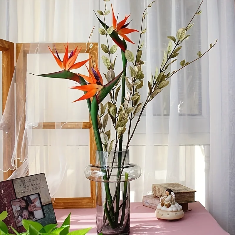3pcs Artificial Bird Of Paradi - Bird Paradise Strelitzia avaliação e preço