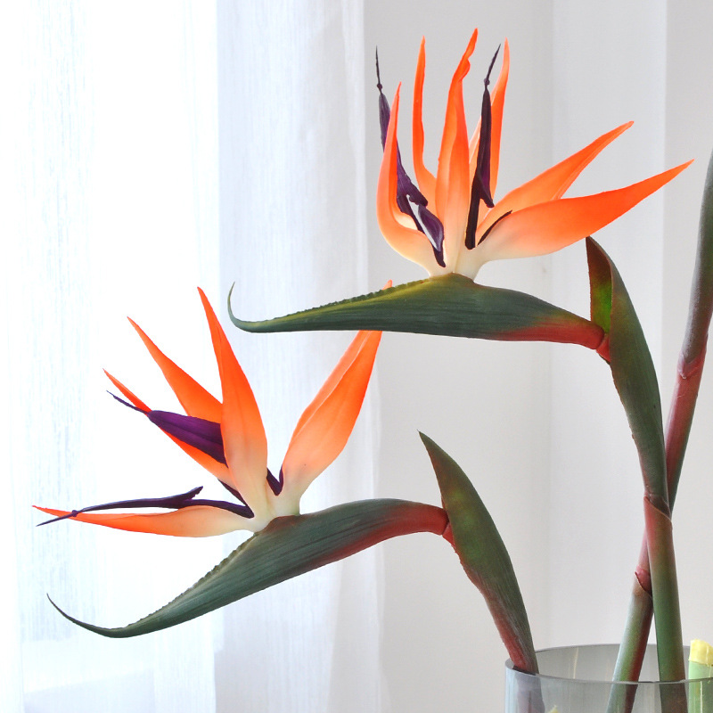 3pcs Artificial Bird Of Paradi - Bird Paradise Strelitzia avaliação e preço