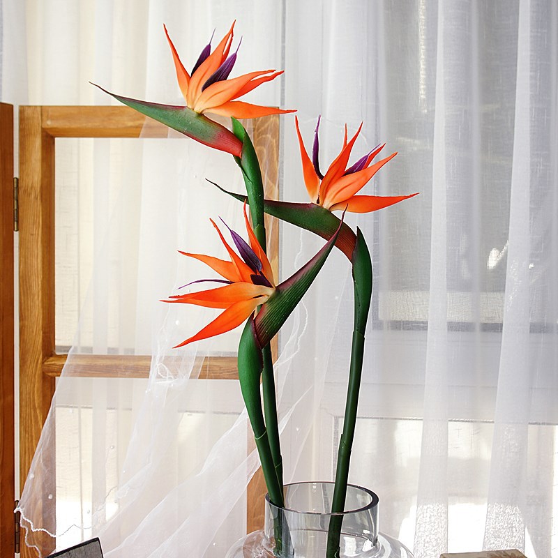 3pcs Artificial Bird Of Paradi - Bird Paradise Strelitzia avaliação e preço
