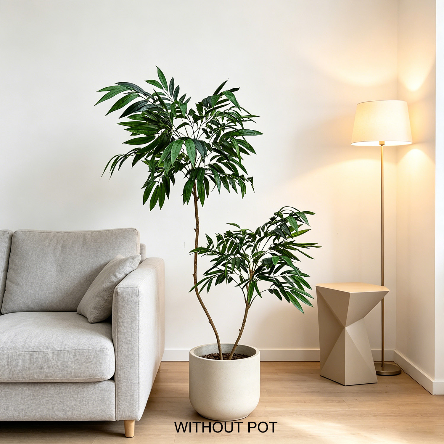 65-210cm/6.9ft Artificial Will - Ficus Lyrata Tree avaliação e preço
